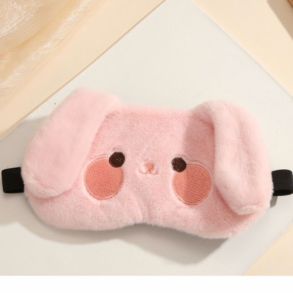Cute Pink Bunny Sleep Mask